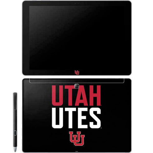 University of Utah Interlocking U Galaxy Book 12in Skin