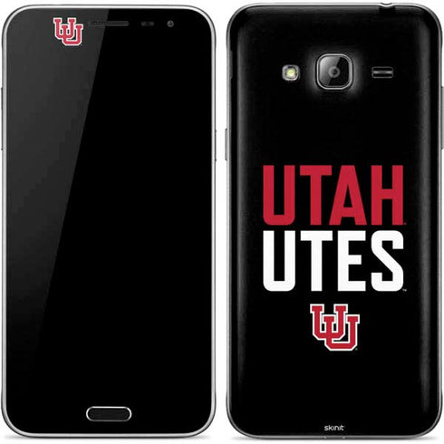 University of Utah Interlocking U Galaxy J3 Skin