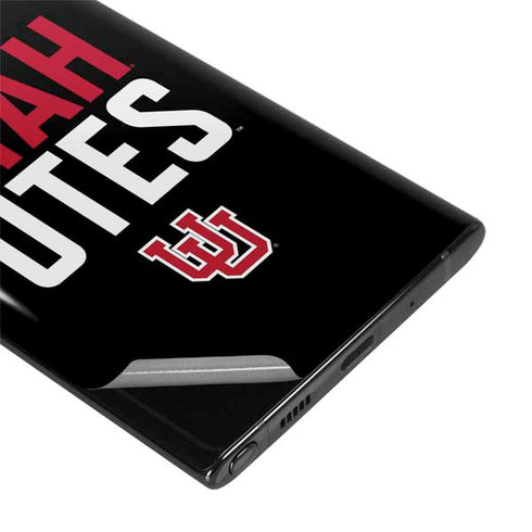 University of Utah Interlocking U Galaxy Note 10 Plus Skin