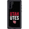 University of Utah Interlocking U Galaxy Note 10 Waterproof Case