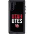 University of Utah Interlocking U Galaxy Note 10 Waterproof Case
