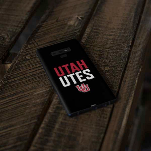 University of Utah Interlocking U Galaxy Note 9 Skin