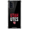University of Utah Interlocking U Galaxy Note20 5G Clear Case
