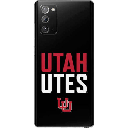 University of Utah Interlocking U Galaxy Note20 5G Skin