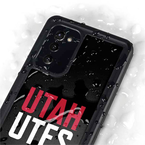 University of Utah Interlocking U Galaxy Note20 5G Waterproof Case