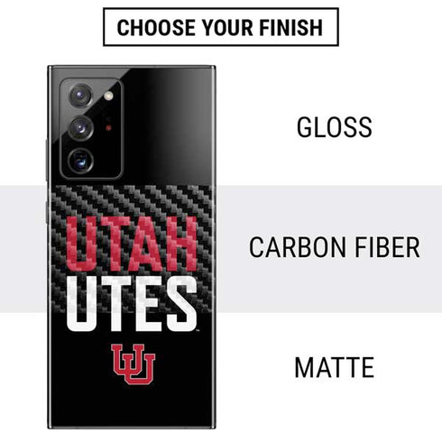 University of Utah Interlocking U Galaxy Note20 Ultra 5G Skin