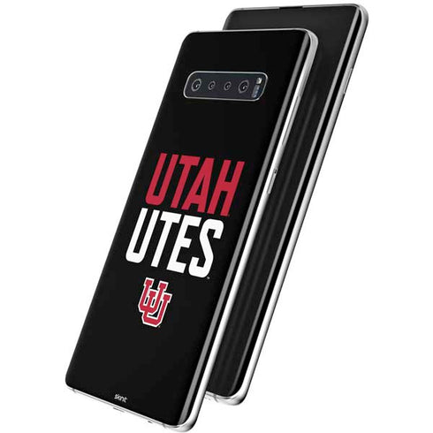 University of Utah Interlocking U Galaxy S10 Plus Skin