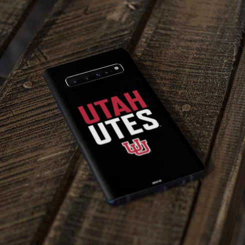 University of Utah Interlocking U Galaxy S10 Plus Skin