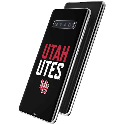 University of Utah Interlocking U Galaxy S10 Skin