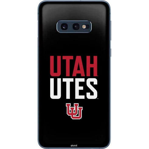 University of Utah Interlocking U Galaxy S10e Skin