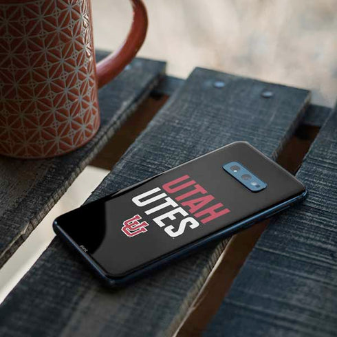University of Utah Interlocking U Galaxy S10e Skin