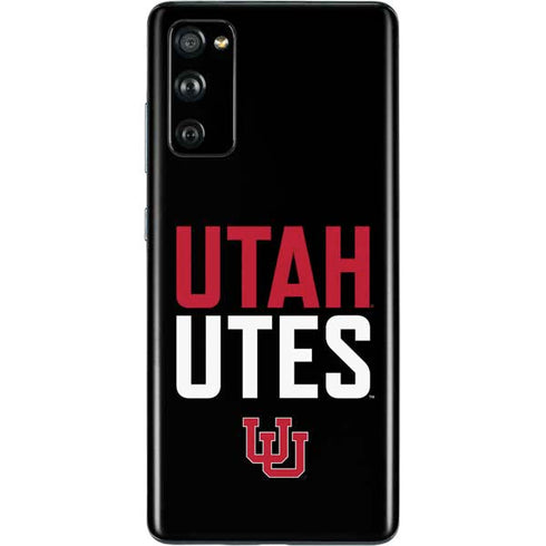 University of Utah Interlocking U Galaxy S20 Fan Edition Skin
