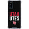 University of Utah Interlocking U Galaxy S20 FE Clear Case