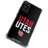 University of Utah Interlocking U Galaxy S20 FE Clear Case