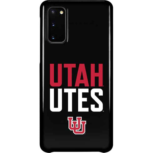 University of Utah Interlocking U Galaxy S20 Lite Case
