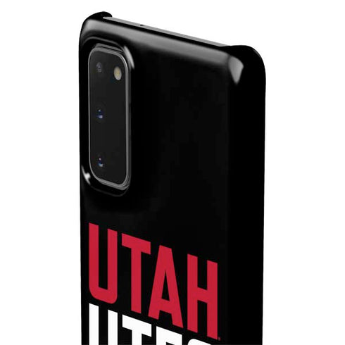 University of Utah Interlocking U Galaxy S20 Lite Case