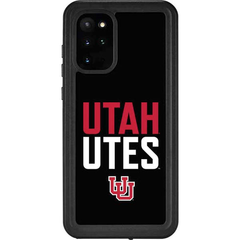 University of Utah Interlocking U Galaxy S20 Plus Waterproof Case