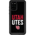 University of Utah Interlocking U Galaxy S20 Plus Waterproof Case