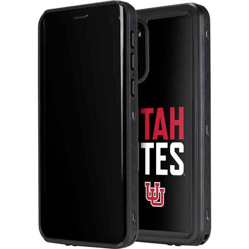 University of Utah Interlocking U Galaxy S20 Plus Waterproof Case