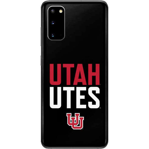 University of Utah Interlocking U Galaxy S20 Skin