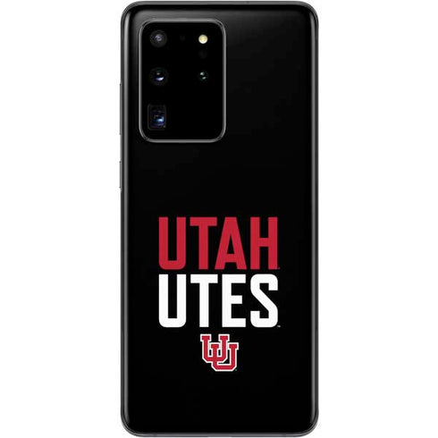 University of Utah Interlocking U Galaxy S20 Ultra 5G Skin
