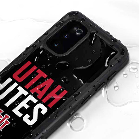 University of Utah Interlocking U Galaxy S20 Waterproof Case