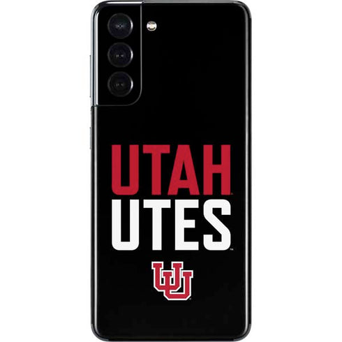 University of Utah Interlocking U Galaxy S21 5G Skin