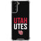 University of Utah Interlocking U Galaxy S21 FE Clear Case