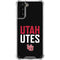 University of Utah Interlocking U Galaxy S21 Plus 5G Clear Case