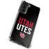 University of Utah Interlocking U Galaxy S21 Plus 5G Clear Case