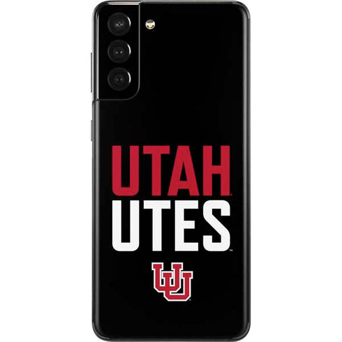 University of Utah Interlocking U Galaxy S21 Plus 5G Skin
