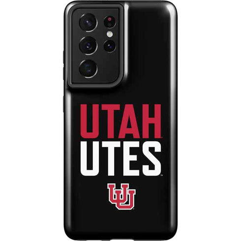 University of Utah Interlocking U Galaxy S21 Ultra 5G Pro Case