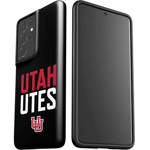 University of Utah Interlocking U Galaxy S21 Ultra 5G Pro Case