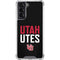 University of Utah Interlocking U Galaxy S22 Clear Case