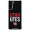 University of Utah Interlocking U Galaxy S22 Plus Clear Case