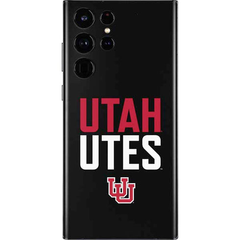 University of Utah Interlocking U Galaxy S22 Ultra Skin