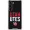 University of Utah Interlocking U Galaxy S23 Clear Case
