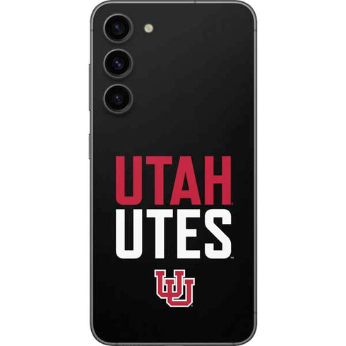 University of Utah Interlocking U Galaxy S23 FE Skin
