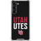 University of Utah Interlocking U Galaxy S23 Plus Clear Case