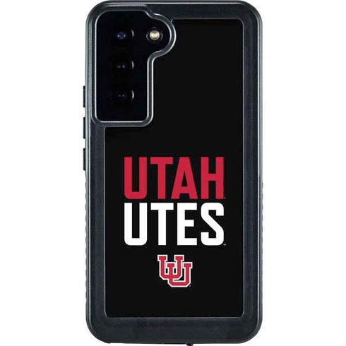 University of Utah Interlocking U Galaxy S23 Plus Waterproof Case