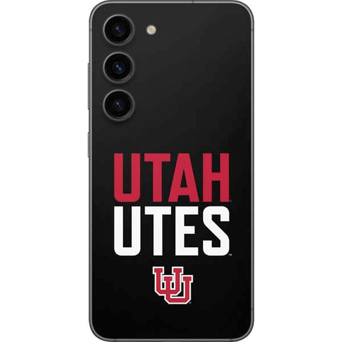 University of Utah Interlocking U Galaxy S23 Skin