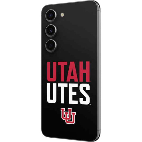University of Utah Interlocking U Galaxy S23 Skin