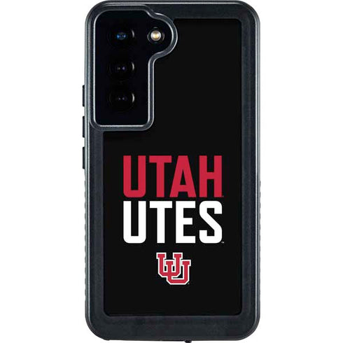 University of Utah Interlocking U Galaxy S23 Waterproof Case