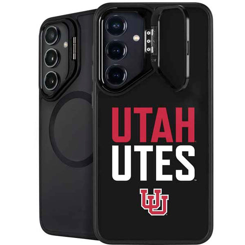 University of Utah Interlocking U Galaxy S24 FE Kickstand Case