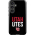 University of Utah Interlocking U Galaxy S25 Impact Case