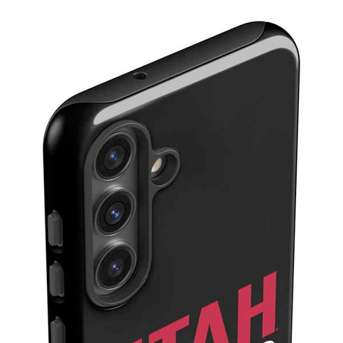 University of Utah Interlocking U Galaxy S25 Impact Case