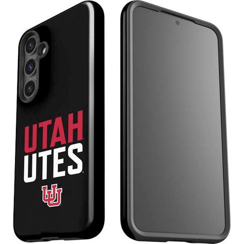University of Utah Interlocking U Galaxy S25 Impact Case