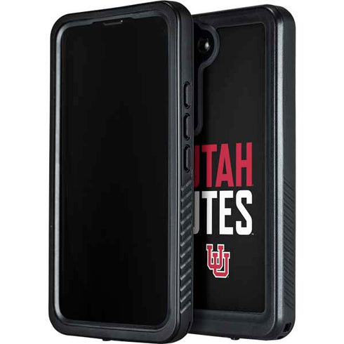 University of Utah Interlocking U Galaxy S24 Plus Waterproof Case