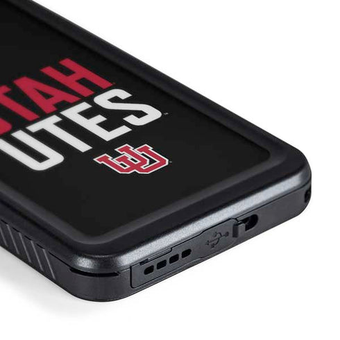 University of Utah Interlocking U Galaxy S24 Plus Waterproof Case
