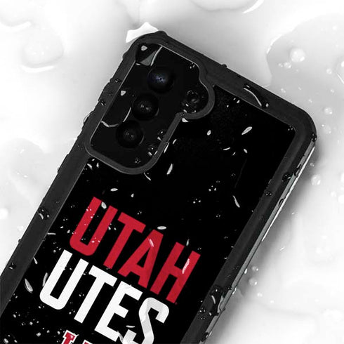University of Utah Interlocking U Galaxy S24 Plus Waterproof Case